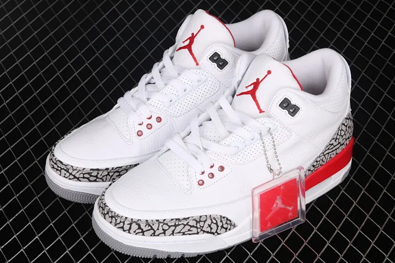 All categories Air Jordan Jordan series basketball shoes Air Jordan 3 Air Jordan 3 Retro AJ3 Joe 3 "Hurricane" "Catalina" first layer genuine label 136064-116